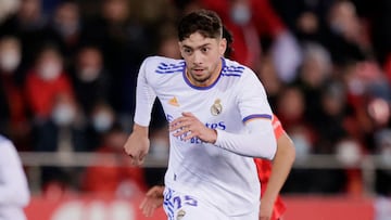 Fede Valverde, centrocampista uruguayo del Real Madrid.