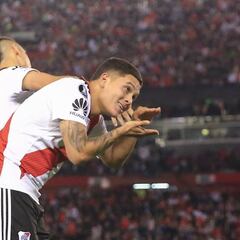Quintero destaca el momento especial que vive con River