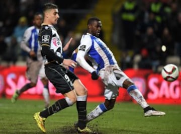 Jackson Martínez participó de la jugada del primer gol ante Boavista. Al final fue victoria 2-0