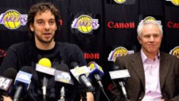 Kupchak: "Entiendo a Pau Gasol pero él eligió este negocio"