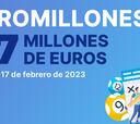 Euromillones: comprobar los resultados del sorteo de hoy, viernes 17 de febrero