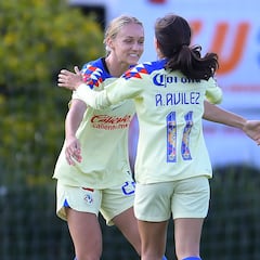 América derrota a Necaxa en la Jornada 14 del Apertura 2023 Femenil