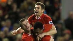 El Liverpool salva un mal día