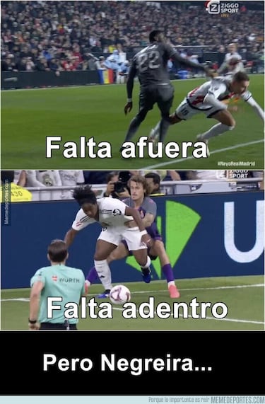El empate del Madrid protagonista de los memes de la jornada