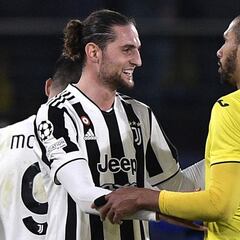 "¿A quién marcaba Rabiot, a Morata?"