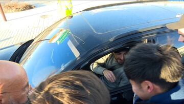¿Cómo reaccionó Benzema cuando golpearon su auto?