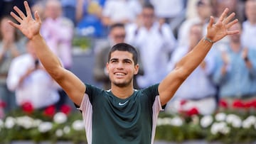 08/05/22
 MUTUA MADRID OPEN 2022
 CARLOS ALCARAZ - ALEXANDER ZVEREV
 