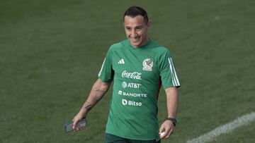 Andres Guardado during the Training of the Mexican National Team (Mexico), prior to the friendly preparation match against Sweden for the start of the FIFA World Cup Qatar 2022, at LA VINYA Training Center, the GIRONA FC teams training place, on November 13, 2022.
<br><br>
Andres Guardado durante el Entrenamiento de la Seleccion Nacional Mexicana (Mexico), previo al partido amistoso de preparacion de contra Suecia de cara al inicio de la Copa Mundial de la FIFA Catar 2022, en Centro de Entrenamiento LA VINYA, lugar de entrenamiento del equipo GIRONA FC, el 13 de Noviembre de 2022.