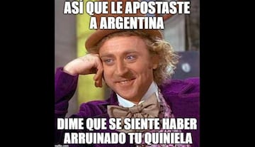 Los mejores memes del Francia-Argentina