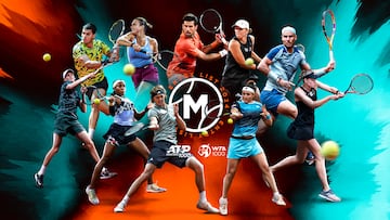 Cartel promocional del Mutua Madrid Open.