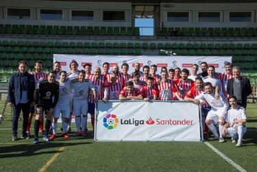 El Atleti golea al Real Madrid en el Derbi de las Redacciones