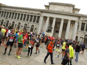 Las imágenes de la Media Maratón por las calles de Madrid