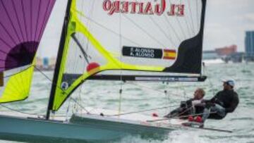 Federico y Arturo Alonso lucharán por la medallas en la clase 49er. de los Juegos Olímpicos de Río