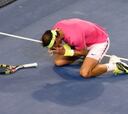 Rafa Nadal se deshidrata, pero resucita ante Smyczek