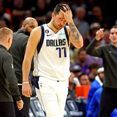 Doncic arranca con un disgusto