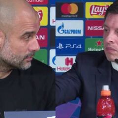 El momento más tenso: los periodistas agotaron la paciencia del jefe de prensa del City