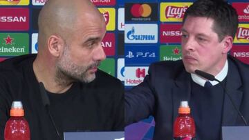 El momento más tenso: los periodistas agotaron la paciencia del jefe de prensa del City