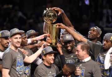 Los Warriors campeones de la NBA