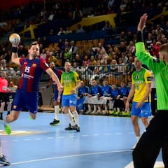 El Barça se ejercita con el Celje a la espera del Veszprem