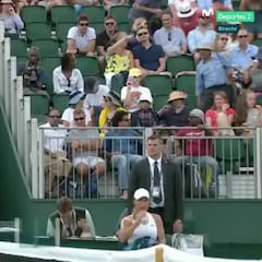 ¡Una tenista insulta a la juez de silla y la tilda de loca!