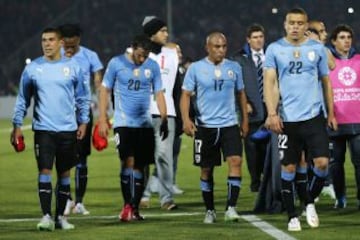 Así se despidió Uruguay tras la eliminación.