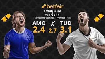 SD Amorebieta vs. CD Tudelano: horario, dónde ver, pronósticos y clasificación