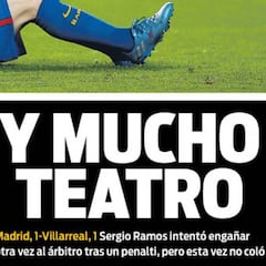 Prensa Barcelona: KO de Messi y acusación de teatrero a Ramos