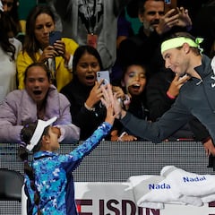 Rafael Nadal vence a Ruud en exhibición en Bogotá