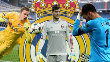 Lloris, Donnarumma y Bernd Leno son otros de los candidatos a la meta del Real Madrid. 