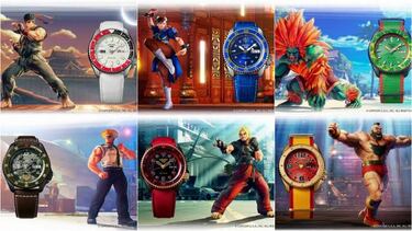 Seiko se une a Capcom para lanzar una línea de relojes de Street Fighter limitados