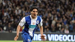 Falcao Garc&iacute;a celebrando un gol con Porto.