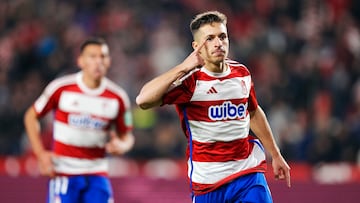 03/01/24 PARTIDO PRIMERA DIVISION
GRANADA - CADIZ 
GOL 2-0 BRYAN ZARAGOZA ALEGRIA 