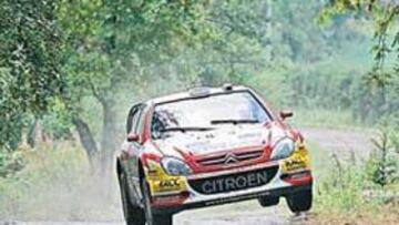 <b>FALLO. </b>Sordo ha tenido en el complicado rally finlandés el primer revés en una temporada estupenda.