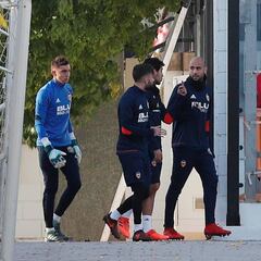 Zaza se entrena y se alista para Cornellà... aunque con molestias