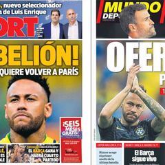 El Madrid entra otra vez en la puja por Neymar, según MD