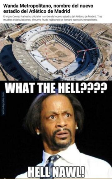 Los mejores memes del nuevo Wanda Metropolitano