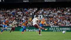 Gerard: “Hay contacto, no sé si lo suficiente para pitar penalti”