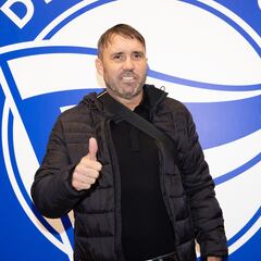 Eduardo Coudet está ya en Vitoria