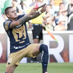 Pumas venció a Santos en la fecha 16 del Clausura 2018