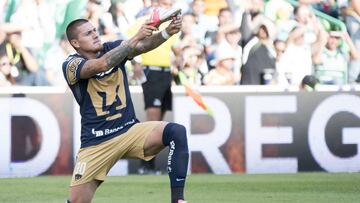 Pumas venció a Santos en la fecha 16 del Clausura 2018