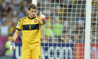 El guardameta que lideró a España a su primera Copa del Mundo. Casillas mantuvo su meta imbatida durante el Mundial de Sudáfrica 2010.