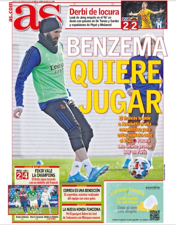 Las portadas de AS de febrero