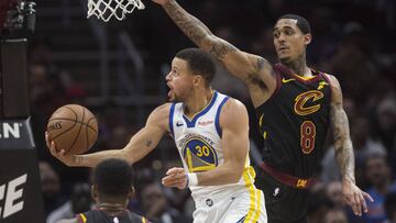 Curry termina la rivalidad con un partidazo en Cleveland: ?42+9+7!