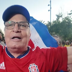 ‘Ticos’ celebran eufóricos el empate a cero ante Brasil