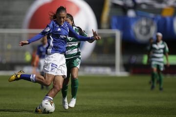 Millonarios venció 2-1 a La Equidad en la primera fecha de la Liga Águila Femenina. 