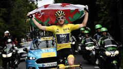 Geraint Thomas es elegido deportista del año para la BBC