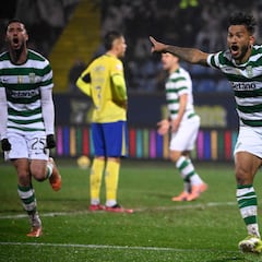 Luis Suárez salva a Sporting con doblete ante Arouca
