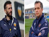 Carlos Corberán y Luis Castro.