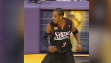 Los Sixers presumen de Iverson... ¡con la narración de Andrés Montes!