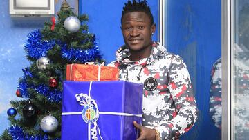 Djené, jugador del Getafe.